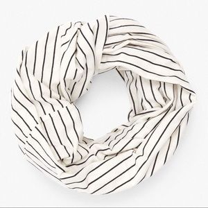 American Apparel striped circle scarf